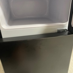 【50L冷凍庫あり】 冷蔵庫 ブラックの画像