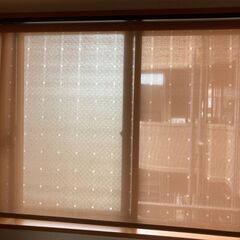 ２窓分　ロールスクリーンの画像