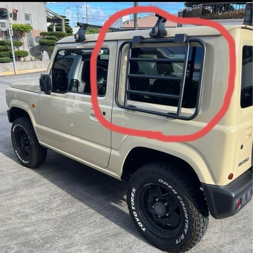 jb64  サイドラダー　ジムニー