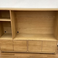 【トレファクマーケット久喜店】無印良品　ハイタイプテレビボード 幅163cmの画像