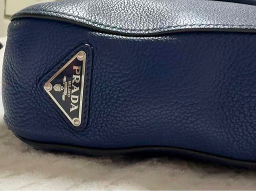 美品・現行品✨プラダ ビジネスバッグ 2way 三角ロゴプレート レザー
