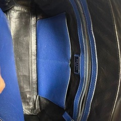 美品・現行品✨プラダ ビジネスバッグ 2way 三角ロゴプレート レザーの画像