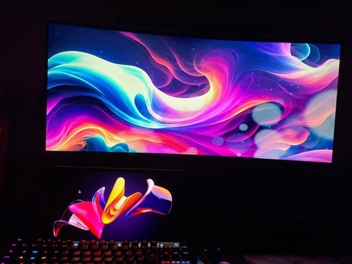 LG 34インチ  湾曲 ウルトラワイドモニター 34WP65C-B   UWQHD 160hz 