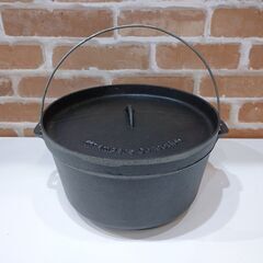 campers collection キャンパーズコレクション　DUTCH OVEN ダッチオーブン D-12　アウトドア用品 調理器具　山善 ヤマゼン【モノ市場東海店】139の画像