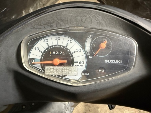 ★支払総額 4.2万円★定休日なし！いつでも現車確認可能です！ スズキ アドレスV50 マッド CA42A 人気のV50！  4ストインジェクション！ 集中キー！ バッテリー新品！