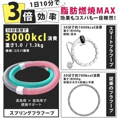 ソフトフラフープ　ダイエット　にんき人気の画像