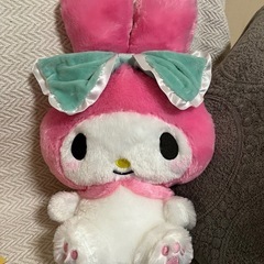 マイメロディ　くまのプーさん　ＢＩＧぬいぐるみ　２体セット　ディズニー　サンリオの画像