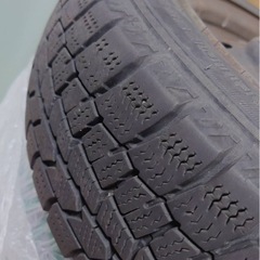 155/65R14スタッドレスタイヤ4本ホイール付きの画像
