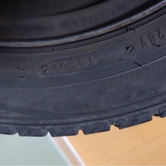 155/65R14スタッドレスタイヤ4本ホイール付きの画像