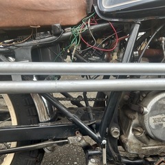交換可能！ホンダ　CBX125 カスタム　ストレートマフラーの画像