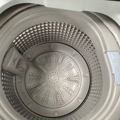 【引き取り希望】Haier 全自動洗濯機 5.5kg シワケアモード風乾燥機能付の画像