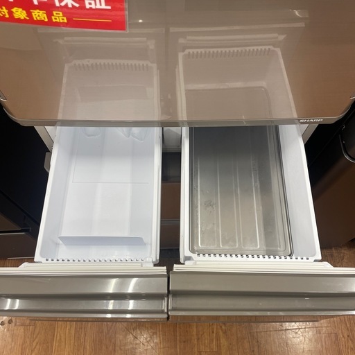 SHARP5ドア冷蔵庫SJ-X416J