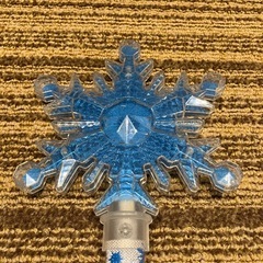 ディズニー オンアイス アナと雪の女王 ライトアップワンド　スノーフレークの画像