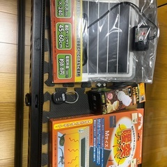 ペットの亀に使用していたゲージ類の画像