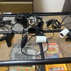 ペットの亀に使用していたゲージ類の画像