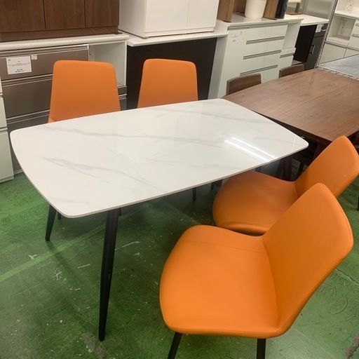 アーバン通商 セラミックダイニング5点セット