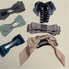 ヘアアクセサリー　6点セットの画像