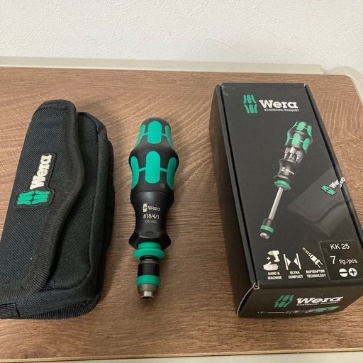 wera 多目的ドライバー　ビット収納型　使用回数少なく美品