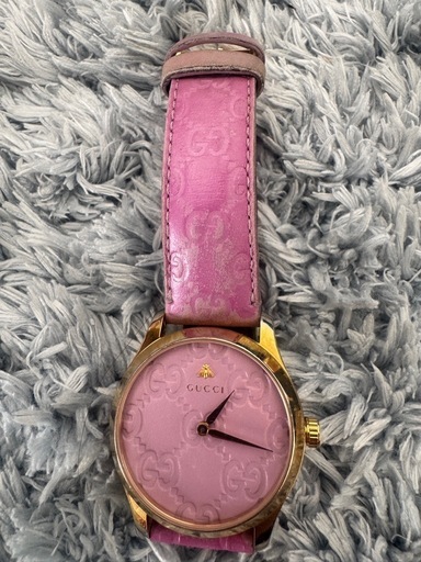 グッチ(GUCCI) G-タイムレス  /パープル  YA1264098
