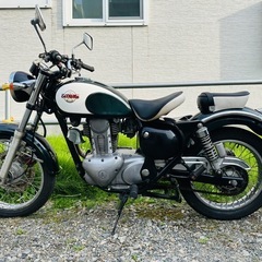 6万円値下げ！北海道！カワサキ　エストレヤ　外装美品！走行少ない7,300キロ！社外マフラー付き！バッテリー付き！　の画像