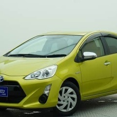 【自社ローン対象】トヨタ アクア 　Ｓ 　□HV/83000km□の画像