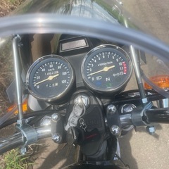 GN125！吸い込み！旧車仕様の画像