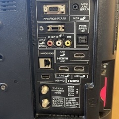 SHARP2011年式テレビ19型の画像