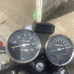 GN125赤！380テール！自賠責Ｒ9年9月の画像