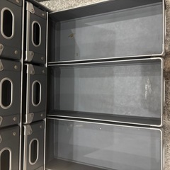 無印　硬質パルプ　ファイルボックス　引出し　収納　の画像
