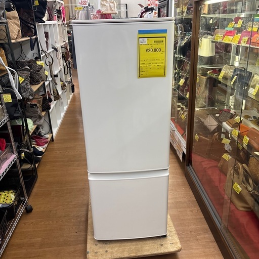 ☆ドリーム荒牧店☆ジモティー割引有☆ミツビシ/2ドア冷蔵庫/MR-P17EG/168L/2021年製