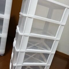 衣装ケース　小物ケース　２点セットの画像
