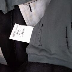 作業服のニッカ黒の上下ほぼ新品なのですがの画像