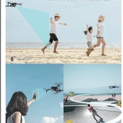 ドローンドローン カメラ付き 小型 4Kカメラ 収納ケース付き 60分飛行時間　クリスマス　プレゼントの画像