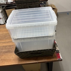 【格安／新宮町】カゴ　ケース　まとめての画像