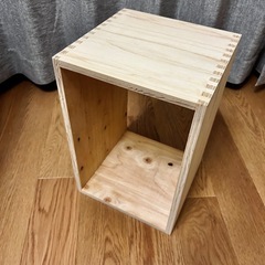 木箱　本棚　シェルフの画像