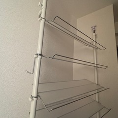つっぱり式シューズラックの画像