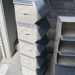 収納ボックス　9個セットの画像