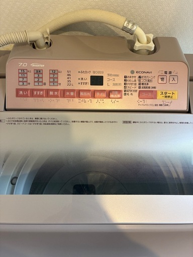 パナソニック全自動電気洗濯機