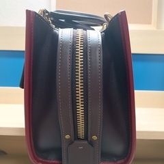 早めに取り引き出来る方【使用2回/美品】coach ローグ 25・カラーブロックハンドバッグ 2wayの画像