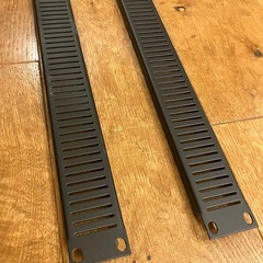 1U ブランクパネル　2本　引き取り限定の画像