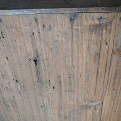 アンティーク 時代もの木箱 棚にも使えますの画像