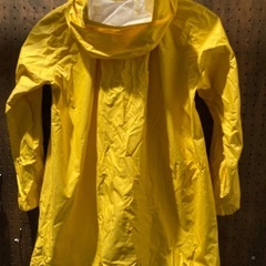 Columbia イエロー レインジャケットサイズS 130cm 程度良好