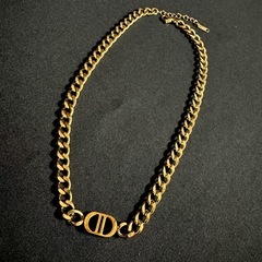  *《GOLD》*DDステンレス＊喜平ネックレスSSTの画像