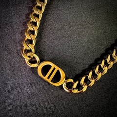  *《GOLD》*DDステンレス＊喜平ネックレスSSTの画像