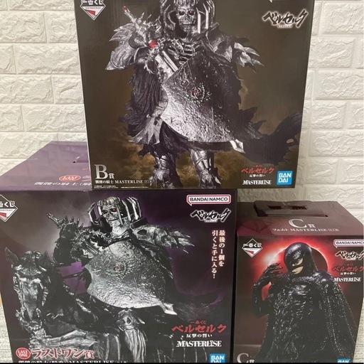 【セット】ベルセルク　一番くじ　フィギュア　A賞×②　B賞　C賞　ラストワン賞 ベルセルク』一番くじが本日（9/20）発売。B賞とラストワン賞は“髑髏の