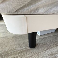 【無印良品】脚付きマットレス ダブルサイズ【2名以上推奨】の画像