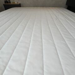 【無印良品】脚付きマットレス ダブルサイズ【2名以上推奨】の画像