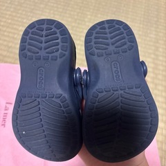 【クロックス】13センチ　ネイビーの画像