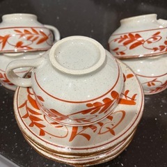 やむちんカップソーサーの画像