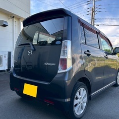 月々8千円〜分割払い可‼️ 車検2年付き！【名義変更代込み】☆マツダ AZワゴン カスタムスタイルXS☆HDDナビ付き☆走行中DVD見れます☆プッシュスタート☆ドライブレコーダー付きのフル装備☆純正アルミ☆そのまま乗って帰れます！の画像